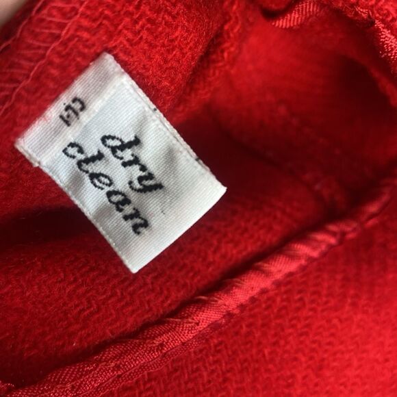 Vintage Pendleton Red Wool Jacket Blazer Size Large - Picture 7 of 11